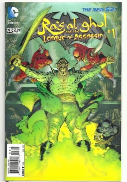 Batman and Robin Vol 2 #23.3: Ra's al Ghul Lenticular Variant