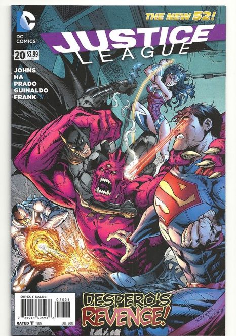 Justice League Vol 2 #20 Tyler Kirkham Variant Justice League Vol 2 #20 Tyler Kirkham Variant