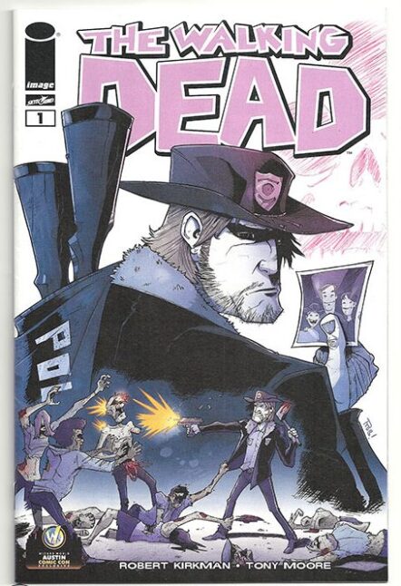 Walking Dead #1 San Diego Comic Con 2017 Previews Exclusive Calendar Edition Variant