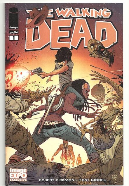 Walking Dead #1 San Diego Comic Con 2017 Previews Exclusive Calendar Edition Variant