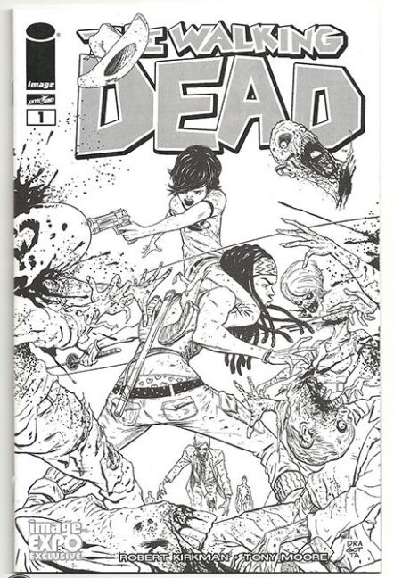 Walking Dead #1 San Diego Comic Con 2017 Previews Exclusive Calendar Edition Variant