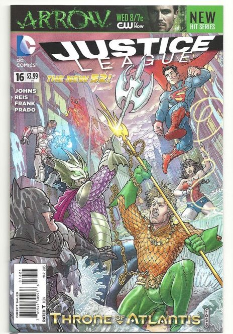 Justice League Vol 2 #16 Langdon Foss Variant Justice League Vol 2 #16 Langdon Foss Variant