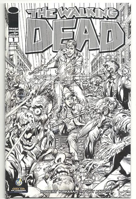 Walking Dead #1 San Diego Comic Con 2017 Previews Exclusive Calendar Edition Variant