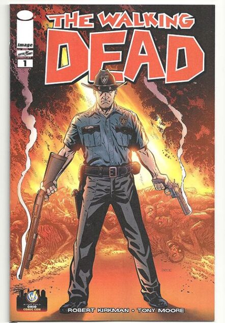 Walking Dead #1 San Diego Comic Con 2017 Previews Exclusive Calendar Edition Variant