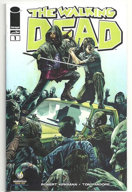 Walking Dead #1 San Diego Comic Con 2017 Previews Exclusive Calendar Edition Variant
