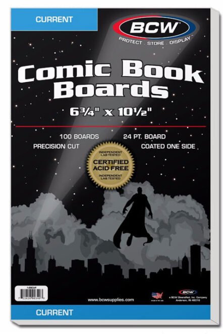BCW Current Comic Boards