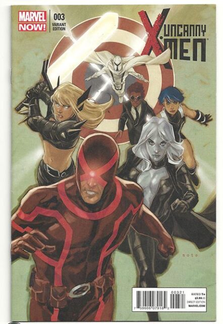 Uncanny X-Men Vol 3 #3 Phil Noto Incentive Variant 1:50