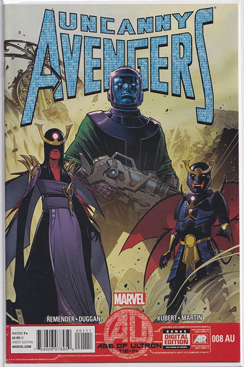 Uncanny Avengers Vol 1 #8AU Uncanny Avengers Vol 1 #8AU