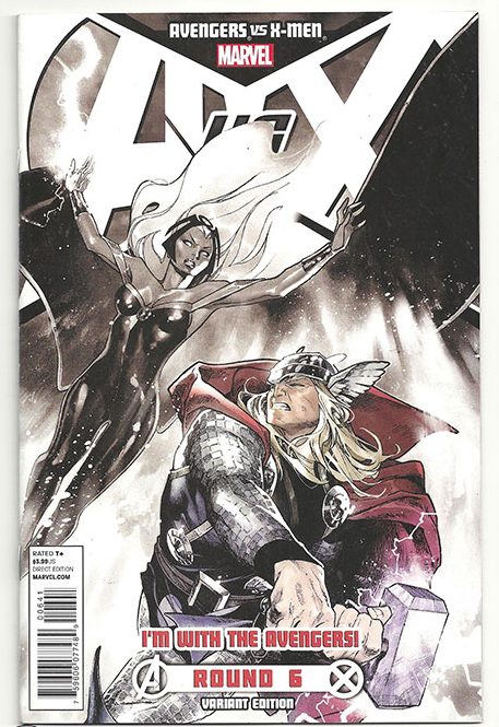 Avengers vs X-Men #6 I'm With The Avengers Variant Avengers vs X-Men #6 I'm With The Avengers Variant