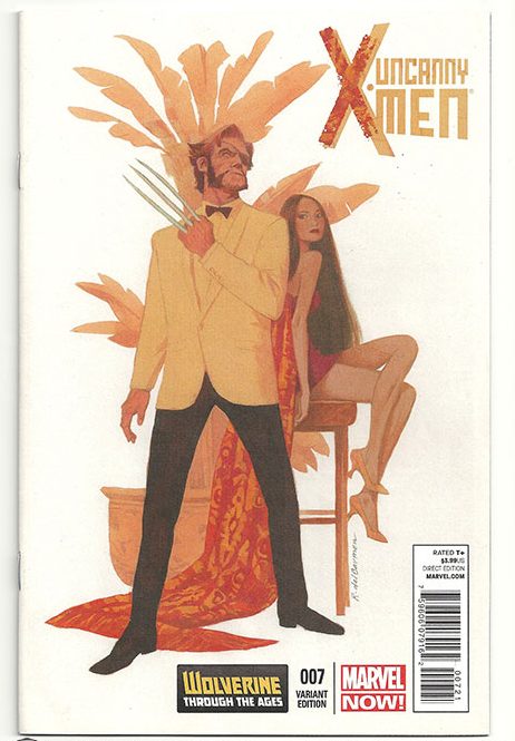 Uncanny X-Men Vol 3 #7 Ronnie Del Carmen Wolverine Through The Ages Incentive Variant 1:20 Uncanny X-Men Vol 3 #7 Ronnie Del Carmen Wolverine Through The Ages Incentive Variant 1:20
