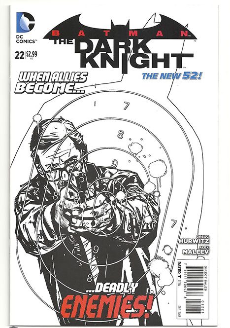 Batman: The Dark Knight Vol 2 #22 Alex Maleev Incentive Sketch Variant 1:25 Batman: The Dark Knight Vol 2 #22 Alex Maleev Incentive Sketch Variant 1:25