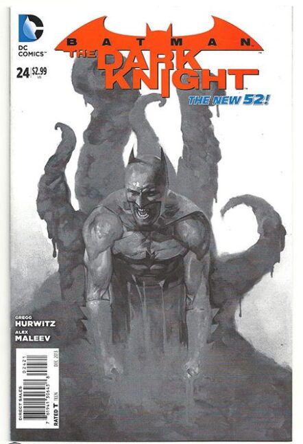 Batman: The Dark Knight Vol 2 #24 Alex Maleev Incentive Sketch Variant 1:25