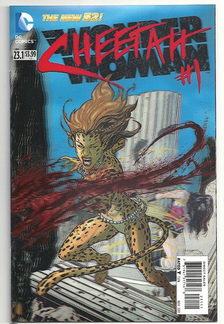 Wonder Woman Vol 4 #23.1: The Cheetah Lenticular Variant Wonder Woman Vol 4 #23.1: The Cheetah Lenticular Variant