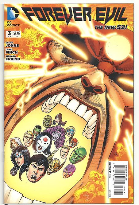 Forever Evil #3 Ethan Van Sciver Incentive Variant 1:25 Forever Evil #3 Ethan Van Sciver Incentive Variant 1:25