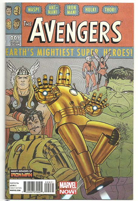 Avengers Vol 5 #9 Joe Quinones Many Armours Of Iron Man Incentive Variant 1:20 Avengers Vol 5 #9 Joe Quinones Many Armours Of Iron Man Incentive Variant 1:20