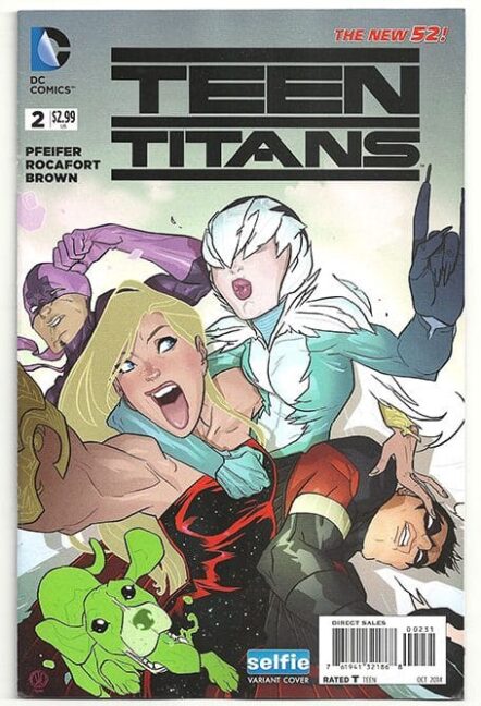 Teen Titans Vol 5 #2 DC Universe Selfie Variant