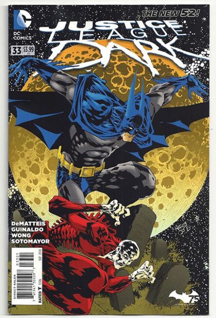 Justice League Dark Vol 1 #33 Batman 75th Anniversary Variant