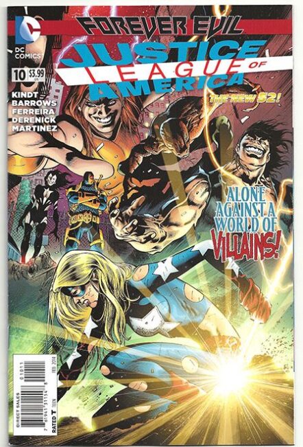 Justice League of America Vol 3 #10 (Forever Evil)