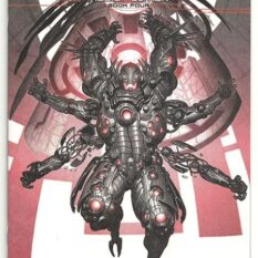 Age of Ultron #4 Rock-He Kim Ultron Incentive Variant 1:25
