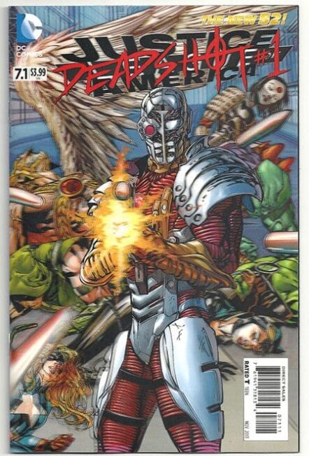 Justice League of America Vol 3 #7.1: Deadshot Lenticular Variant