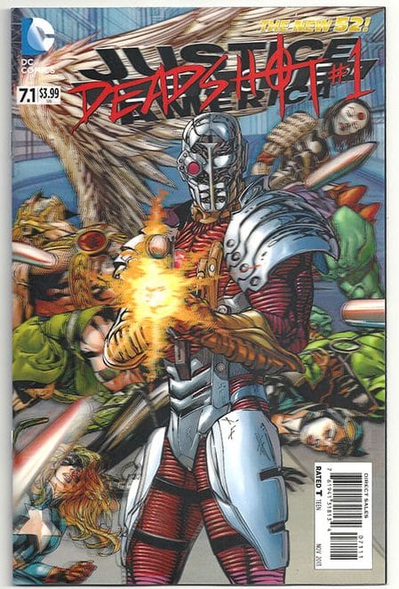 Justice League of America Vol 3 #7.1: Deadshot Lenticular Variant Justice League of America Vol 3 #7.1: Deadshot Lenticular Variant