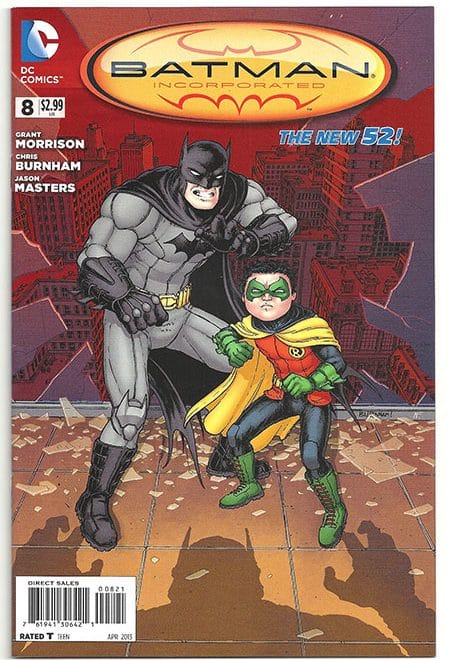 Batman Incorporated Vol 2 #8 Chris Burnham Variant Batman Incorporated Vol 2 #8 Chris Burnham Variant
