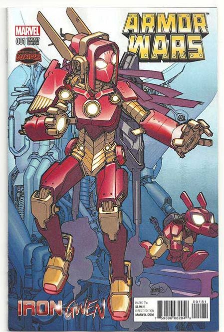 Armor Wars #1 David Lafuente Iron Gwen Variant Armor Wars #1 David Lafuente Iron Gwen Variant