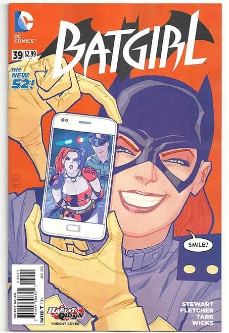 Batgirl Vol 4 #39 Cliff Chiang Harley Quinn Variant Batgirl Vol 4 #39 Cliff Chiang Harley Quinn Variant