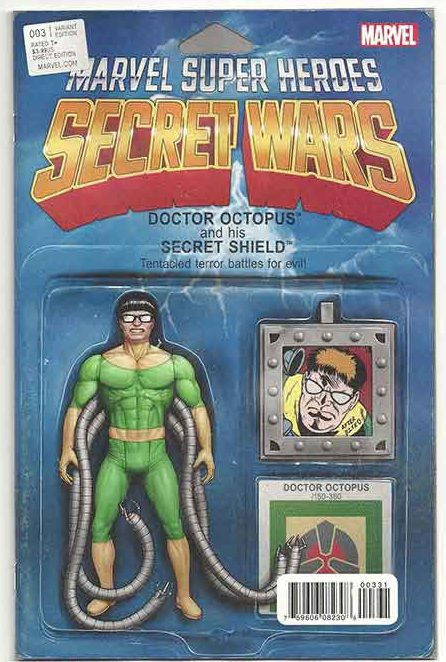 Secret Wars #3 Action Figure Variant Secret Wars #3 Action Figure Variant