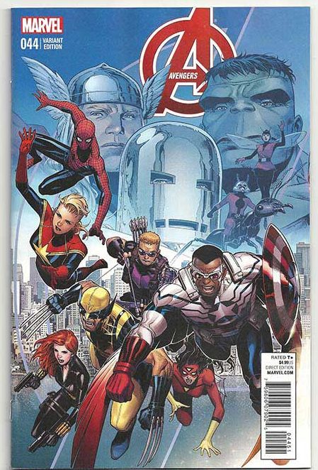 Avengers Vol 5 #44 Jim Cheung Final Issue Variant Avengers Vol 5 #44 Jim Cheung Final Issue Variant