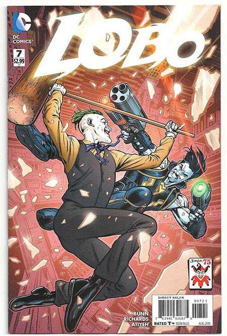 Lobo Vol 3 #7 The Joker 75th Anniversary Variant Lobo Vol 3 #7 The Joker 75th Anniversary Variant