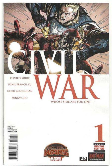 Civil War Vol 2 #1 Civil War Vol 2 #1