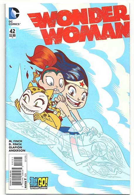 Wonder Woman Vol 4 #42 Teen Titans GO! Variant Wonder Woman Vol 4 #42 Teen Titans GO! Variant