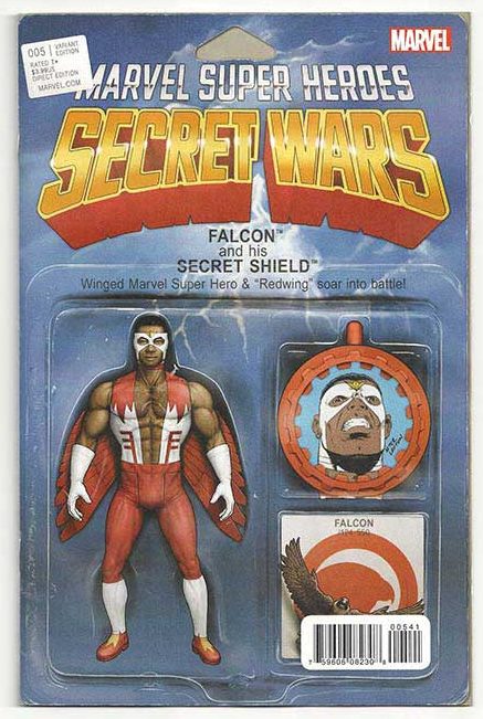 Secret Wars #5 Action Figure Variant Secret Wars #5 Action Figure Variant