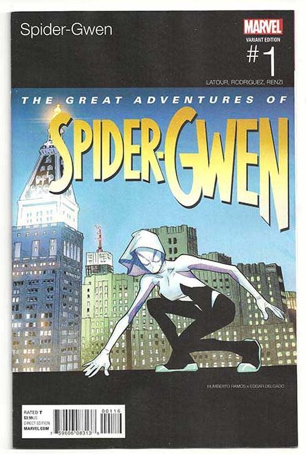 Spider-Gwen Vol 2 #1 Hip Hop Variant Spider-Gwen Vol 2 #1 Hip Hop Variant
