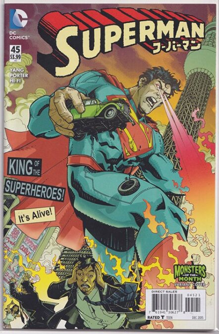 Superman Vol 3 #45 Monsters Of The Month Variant