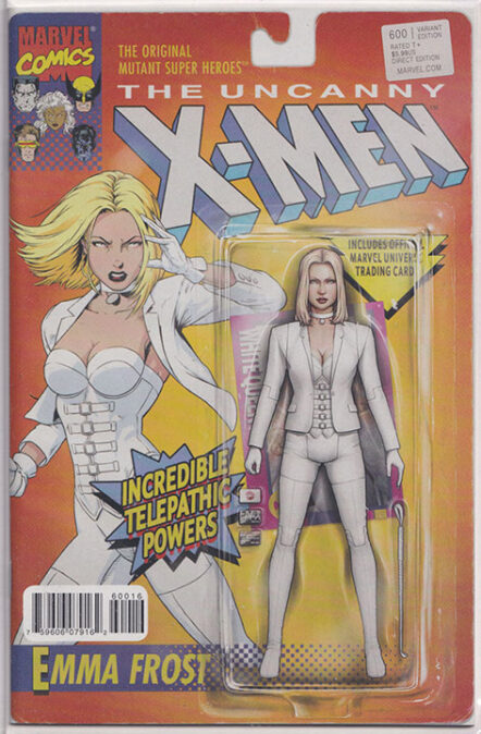 Uncanny X-Men Vol 1 #600 Emma Frost Action Figure Variant