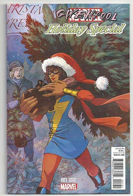 Gwenpool Holiday Special #1 Deadpool Variant Gwenpool Holiday Special #1 Deadpool Variant