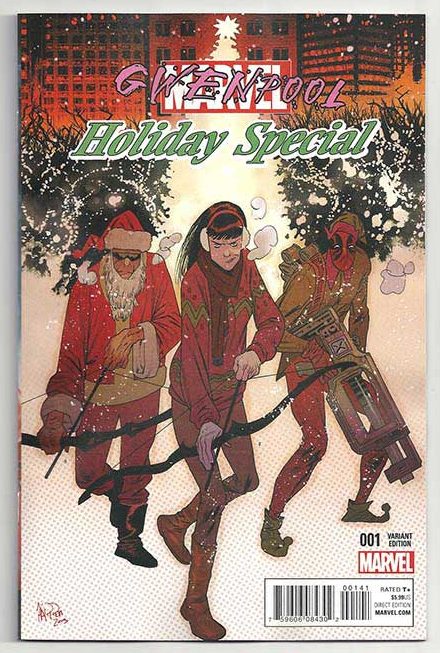 Gwenpool Holiday Special #1 Deadpool Variant Gwenpool Holiday Special #1 Deadpool Variant