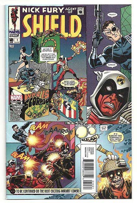 Deadpool Vol 5 #10 Secret Comic Variant Deadpool Vol 5 #10 Secret Comic Variant