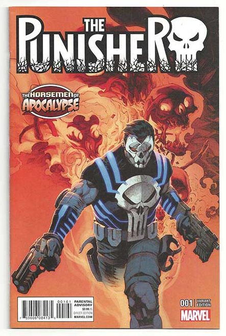 Punisher Vol 10 #1 The Horsemen Of Apocalypse Variant Punisher Vol 10 #1 The Horsemen Of Apocalypse Variant