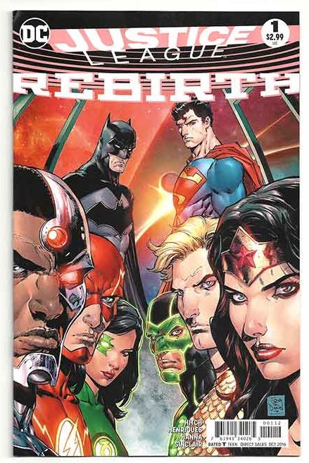 Justice League: Rebirth #1 Justice League: Rebirth #1