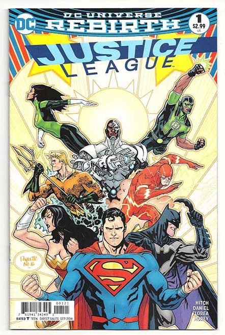 Justice League Vol 3 #1 Yanick Paquette Variant Justice League Vol 3 #1 Yanick Paquette Variant