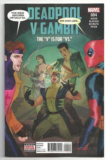 Deadpool v Gambit #4 Deadpool v Gambit #4