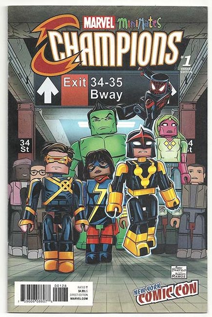 Champions Vol 2 #1 NYCC 2016 Minimates Variant Champions Vol 2 #1 NYCC 2016 Minimates Variant