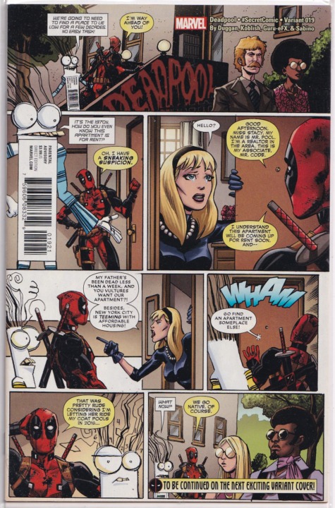 Deadpool Vol 5 #19 Secret Comic Variant Deadpool Vol 5 #19 Secret Comic Variant