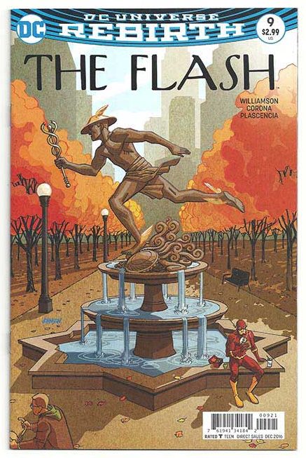 Flash Vol 5 #9 Dave Johnson Variant Flash Vol 5 #9 Dave Johnson Variant