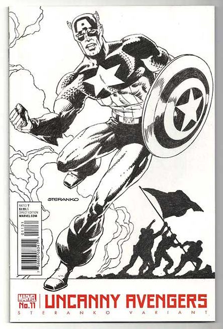 Uncanny Avengers Vol 3 #11 Steranko Variant Uncanny Avengers Vol 3 #11 Steranko Variant