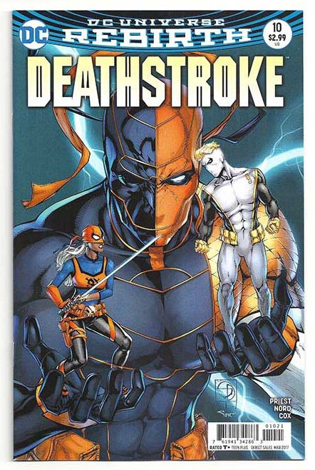 Deathstroke Vol 4 #10 Shane Davis Variant Deathstroke Vol 4 #10 Shane Davis Variant