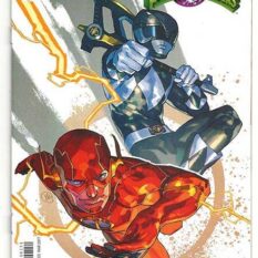 Justice League / Power Rangers #1 Yasmine Putri Flash Black Ranger Variant